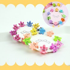 문가네 반려동물 컬러 머리핀세트 반려동물패션, 왕관