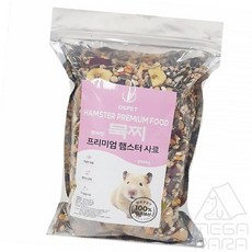 미니사라 햄찌밥 묵찌 햄스터 프리미엄 사료 1kg 햄스터사료