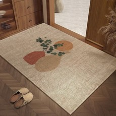 kiki 腳踏墊 地墊 玄關地墊 颳泥地墊 室外地墊 門墊 大門地墊 門口地墊 颳沙地墊 大地墊 進門墊, 1個, 莫蘭月下,80*100CM