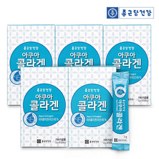 [신세계TV쇼핑]종근당건강 아쿠아 콜라겐 (2gX30포) 5박스(총5개월분), 60g, 5개
