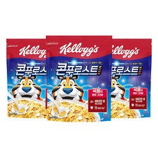 켈로그 콘푸로스트 시리얼, 300g, 3개
