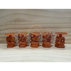 泓展工藝 模型五獸果盤, 1個