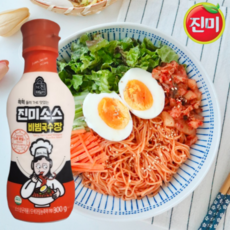 진미 비빔국수장 최상급 비빔장, 1개, 300g