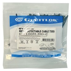 다올ETS 금속검출 케이블타이 100mm 엑스레이 검출 HACCP인증 GT-100M-MD, 100개