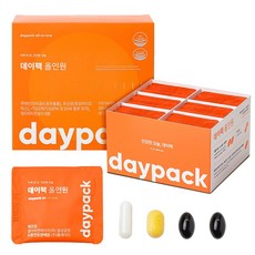 데이팩 올인원 멀티팩 유산균+오메가+루테인+멀티비타민+미네랄, 30회분, 1개