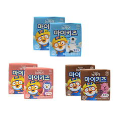 마이키즈 딸기2+초코2+밀크2 체험팩, 150mL