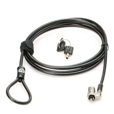 HP Keyed 정품 케이블 락 10mm 노트북 잠금장치 T1A62AA, HP LOCK T1A62AA