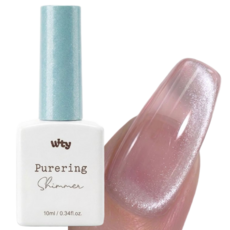 백억언니 위티 퓨어링 투명 자석 젤네일 유리알 레이어드, 1개, 10ml, 쉬머