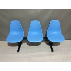 77ang 병원용쇼파 소파 병원가구 병원대기실의자 로비, 1개, 3인용 무광 블루