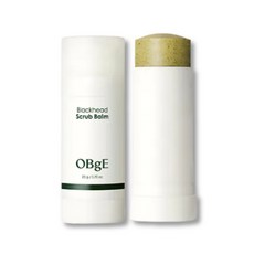 OBgE Blackhead Scrub Balm 茶樹控油去黑頭清潔棒, 20g, 1件