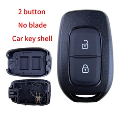 징신 4A PCF7961 칩 433Mhz 2/3BNT 자동차 리모컨 키 (르노 산데로 로건 로지 도커 다치아 더스터 스마트, 12 2BT-No-Shell