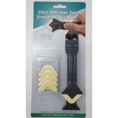 台灣製 orix/orx pw137 矽利康抹刀、刮刀、邊刀三合一工具。專業silicone 矽力康抹平工具, 1個