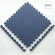 어린이집 층간소음 방지매트 퍼즐매트-하얀색 / 60x60x2.0cm 6장, 1개, 네이비블루