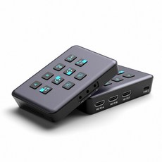 3세대 듀얼 풀 HD USB3 0 4K 패스스루 캡처 카드 / Series One Switch OLED SteamDe 에서 초저지연으로 1080P 60Hz의 OBS 스트림 및 레코