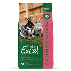 Burgess Excel 英國伯爵 老兔專用(蔓越莓&百里香)/1.5KG, 1個, 老兔專用【蔓越莓&百里香】, 1.5kg