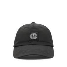 스톤 아일랜드 로고 패치 베이스볼 캡 모자