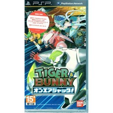 PSP TIGER & BUNNY 實況任務 日文亞版遊戲