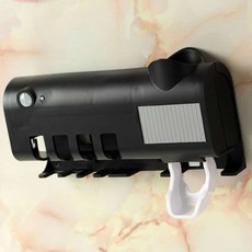 돈에이치 칫솔살균기uv 태양광 무선 칫솔살균기 블랙