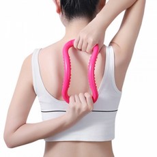 하드형 미니 요가링 스트레칭 지압 젠링, 스카이 1개, 1개