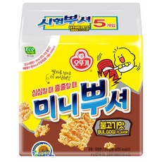 오뚜기 미니뿌셔 불고기맛 멀티팩, 275g, 4개