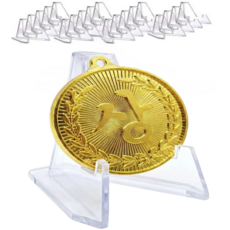 블링오피스 진열용 아크릴 삼각거치대, 20개, 투명