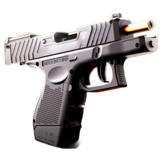 【TTIG26 / G26 軟彈槍】連發軟彈槍 袖珍軟彈槍 軟彈發射器 抛殼發射器 機械拋殼軟彈槍 格洛克 自動拋殼, 1個, Z003【黑色】TTI G26 軟彈槍