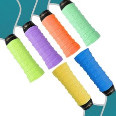 미끄럼 방지 피클볼 오버그립 6개 패들용 천공 그립 테이프 흡수력이 뛰어난 패들 테이프 교체 랩 테니스 배드민턴 낚싯대용 175102, 미끄럼 방지 피클볼 오버그립 6개, 패들용 천공 그립