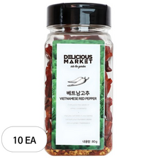 딜리셔스마켓 베트남 고추, 80g(1개입), 10개