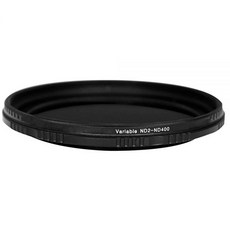 SSE 95mm ND 페이더 중성 밀도 조절 가변 필터 ND2에서 ND400까지, 95 mm, 1개