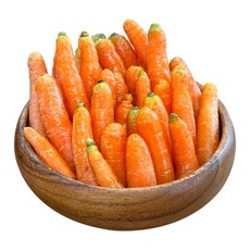 [국내산 100%] 건강간식 스낵처럼 먹는 과자당근 미니당근, 1개, 못난이 1kg