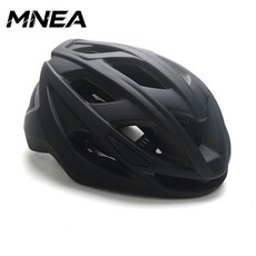 MNEA자전거 헬멧 남녀공용 - MTB 로드 바이크 접이식 전동킥보드 겸용 통풍 경량, 1개, 검정색 1개, 검정색