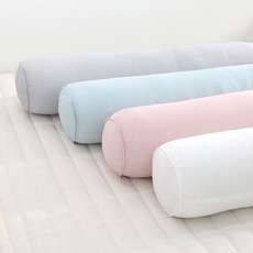 솔리드 여름 냉감 바디필로우 롱쿠션 바디필로우커버 솜별매, 화이트 커버만
