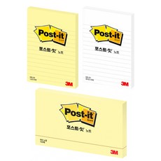 3M 포스트잇 660-50 라인 655 메모패드 102mmx152mm)