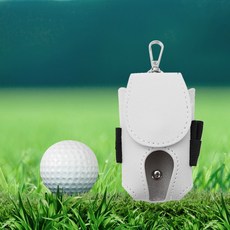 골프공 스티치 파우치 화이트, 1개, 상세페이지 참조