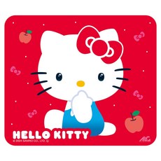 ALLONE 電競玻璃滑鼠墊 ALG-GMMPDIUS, Hello Kitty, 1個