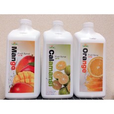 綠盟 福樹牌 芒果汁 鮮桔汁 柳橙汁 濃縮果汁 2.5KG, 1個, 芒果