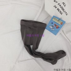 【 마법과 어린 시절】어린이 스타킹, 【21-23】80~90cm, 팥색