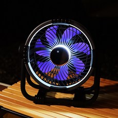 캠핑 선풍기 무선 BLDC 조명 써큘레이터 탁상용 휴대용 리모콘 대용량 배터리, 단품