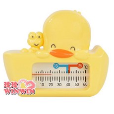 Piyo Piyo 黃色小鴨 兩用水溫計 溫度計 寶寶沐浴