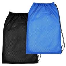 메시 수영 가방 스노클 기어 백 2개 오버사이즈 48.3 x 68.6cm19 27인치 다이빙 스노클링 오리발 해변 스포츠 장비를 대형 드로스트링 네트 볼 컬렉션 2995434, 메시 수영 가방 스노클 기어 백 2개 오버사이즈 48.