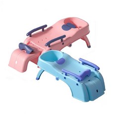 누워서 머리 감기 목 지지 가정용 침대 거치 편안한 임신 출산 전후 케어 욕실, 1개, 핑크