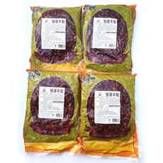 새마원 국내제조 땅콩조림 업소용 땅콩자반 마른반찬, 4개, 2kg