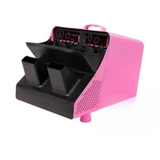 대형 비눗방울기계 야외 버블 머신 리모콘 촬영 대용량 버블머신 웨딩 각도조절, 충전 핑크 일반+에센스8