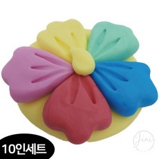 JINI 향기 색동무궁화 비누만들기 10인 공예용품
