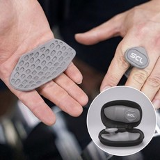 셀클릭 굳은살 방지 간편 착용 피트니스 팜가드, 2개, 그레이