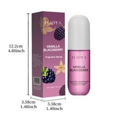 FLAIPEA 香草黑莓頭髮香氛噴霧, 1個, 買即默認免責聲明且需承擔責任),正常規格