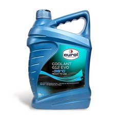 eurol COOLANT G12 EVO -36°C 冷卻液 高效散熱 多車型適用 防止引擎過熱, 1個, 所有燃料類型