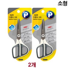 프린텍 SS130-WH 3D 커브 다용도 가위 13cm 소형, 2개