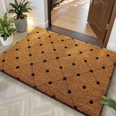 椰棕耐磨刮泥地墊 玄關進門防滑腳墊, 1個, 靜謐迎賓,45*75cm（限宅配）, 靜謐迎賓