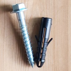 도로용 스크류 앙카 칼브럭 세트 80mm 과속방지턱 안전 유도봉 볼트 아스팔트 차선규제봉, 1-3 칼브럭만 구매, 칼브럭(소)-80mm앙카용